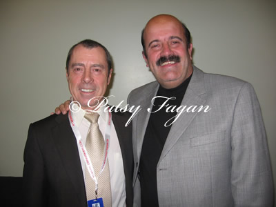 Patsy with Willie Thorne